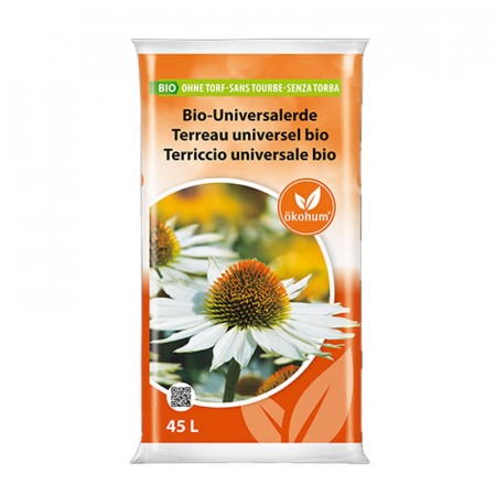Ökohum Bio-Universalerde/Blumenerde 15 l und 45 l